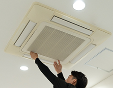 天井埋込みエアコンクリーニング