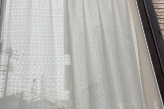 網戸張り替え後