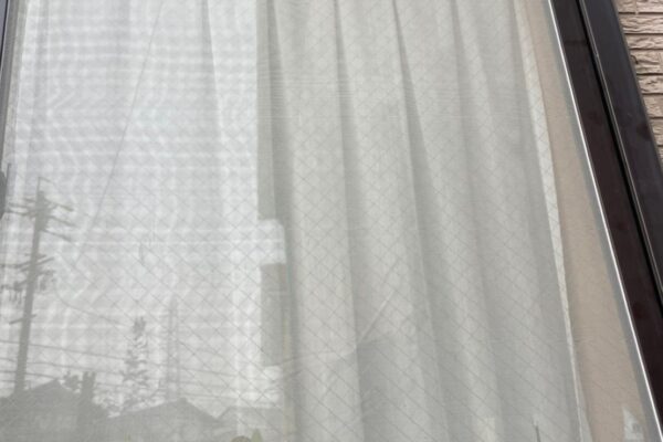 網戸張り替え後